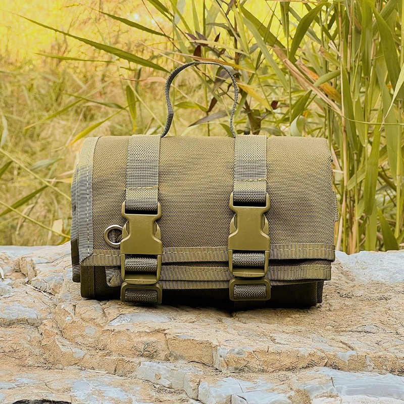 Hunting Outdoor Mat - ใหม่-เสื่อสำหรับยิงปืน ล่าสัตว์ ปิกนิก ยิงปืนแบบยุทธวิธี-แบบพกพา ม้วนเก็บได้ ดีไซน์สำหรับตั้งแคมป์กลางแจ้ง