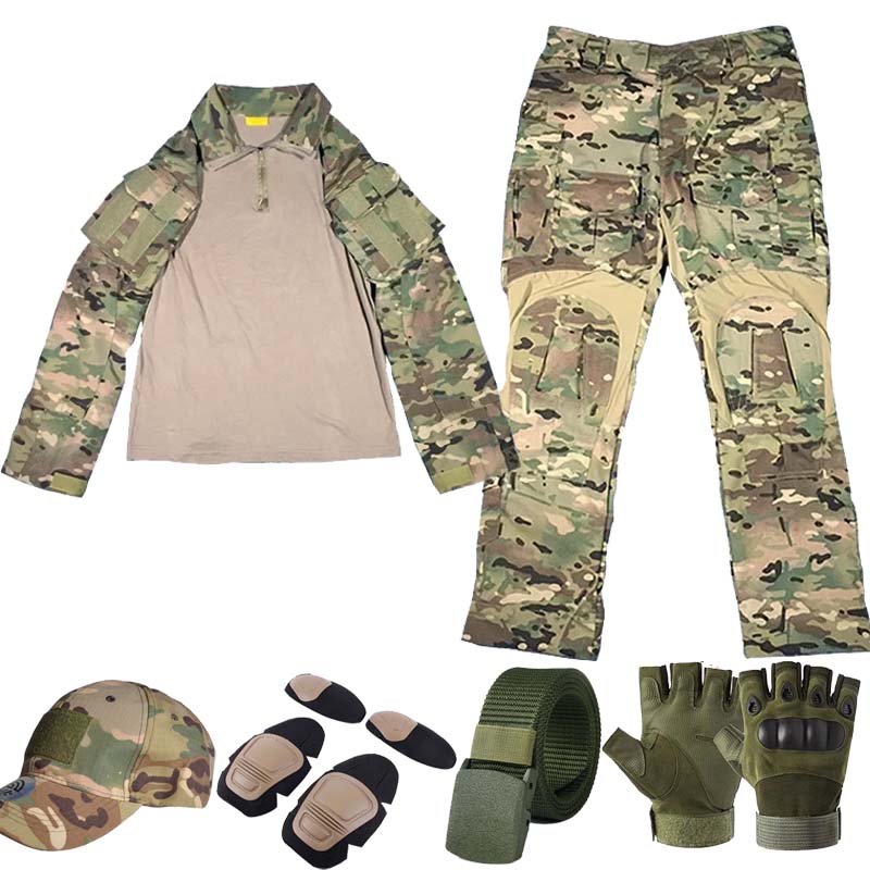 Hunting Outdoor Pants - ชุดยุทธวิธี MC GEN3 ชุดยูนิฟอร์มกลางแจ้ง CP G3