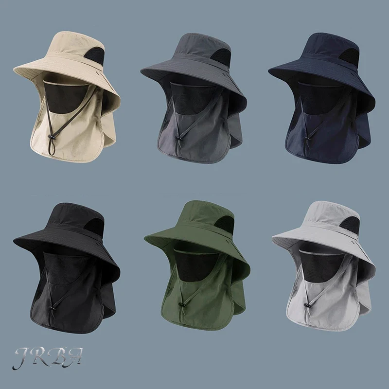Hunting Outdoor Hats - หมวกกันแดดฤดูร้อน ป้องกันรังสียูวี สำหรับกิจกรรมกลางแจ้ง ล่าสัตว์ ตกปลา เหมาะสำหรับผู้ชายและผู้หญิง