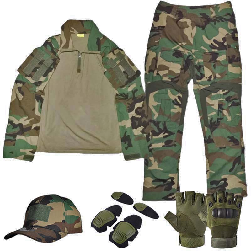 Hunting Outdoor Pants - ชุดยุทธวิธี GEN3 ชุดเครื่องแบบกลางแจ้ง เสื้อ G3 กางเกงคาร์โก้