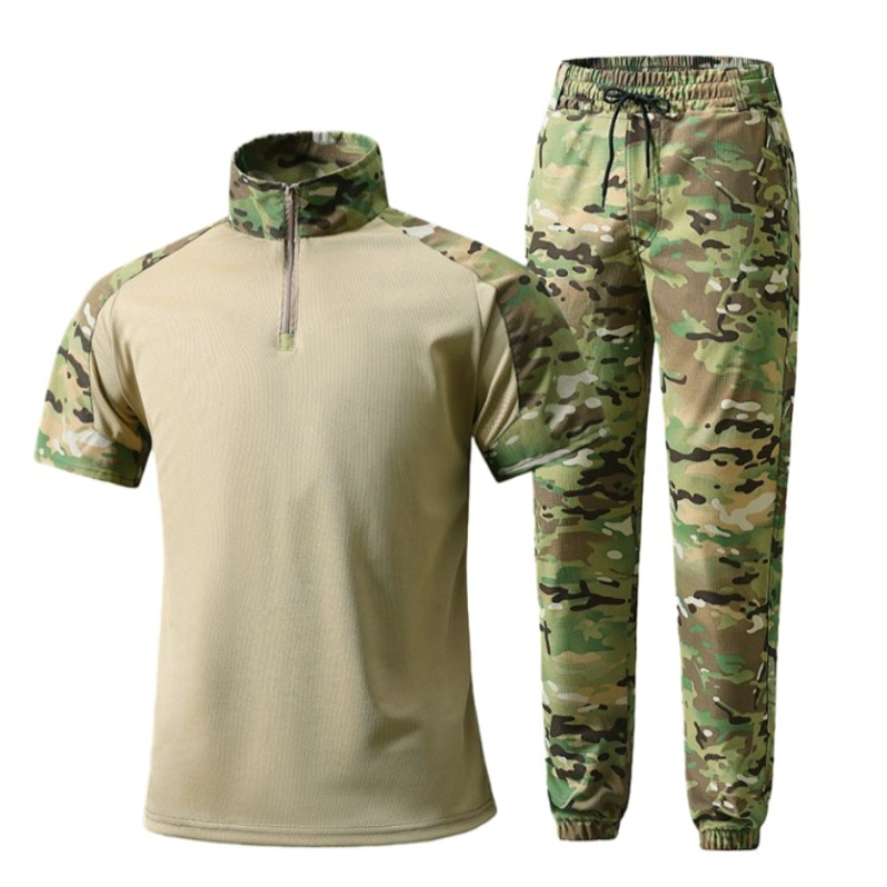 Hunting Outdoor Pants - ชุดยุทธวิธีลายพรางสำหรับผู้ชาย ชุดล่าสัตว์ ชุดทำงาน ชุดกางเกงคาร์โก้ ชุดฝึกซ้อม ชุดแอร์ซอฟท์