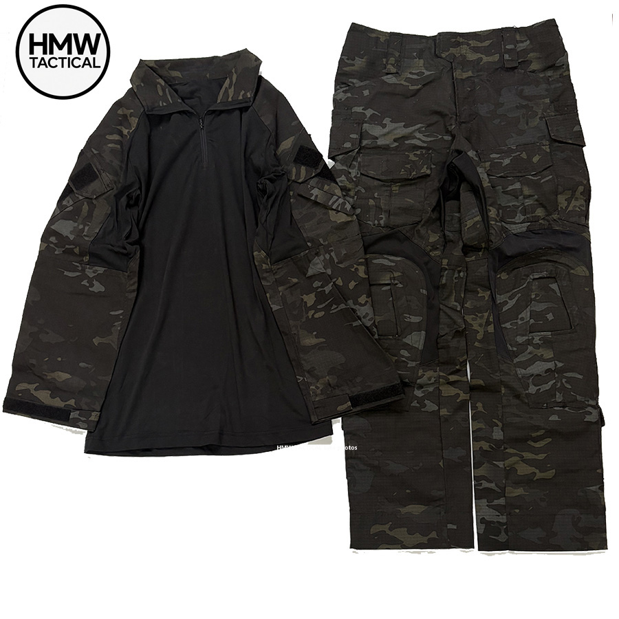 Hunting Outdoor Pants - การล่าสัตว์กลางแจ้งยุทธวิธีการฝึกอบรมชุดสําหรับชาย Gen3 ชุดกบ CP Dark Night