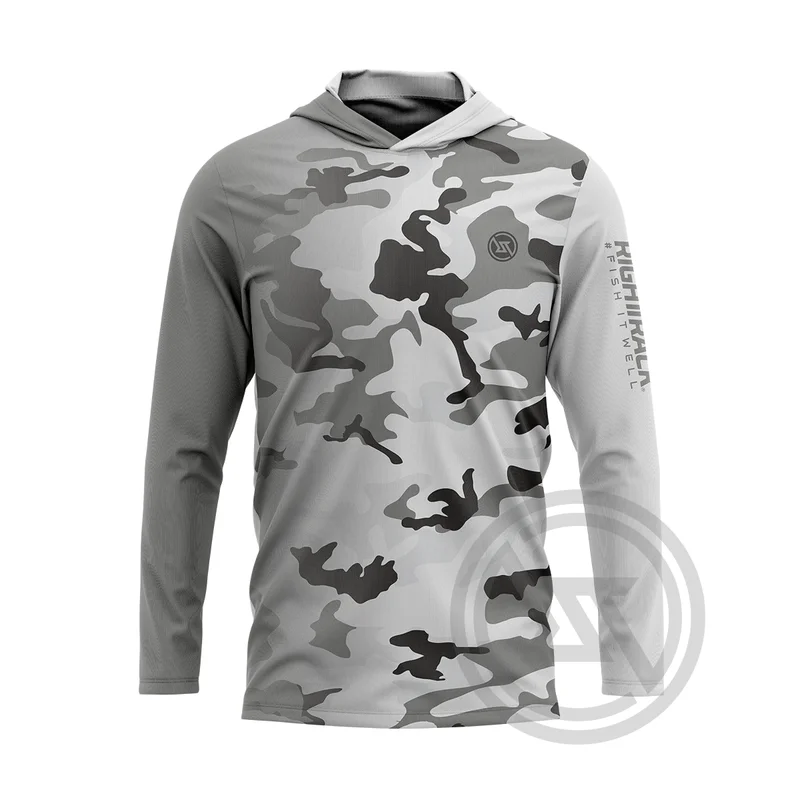 Hunting Outdoor Apparel - Righttrack เสื้อผ้าตกปลามีฮู้ดของผู้ชายเสื้อผ้า UPF50ชุดล่าสัตว์เดินป่าตั้งแคมป์ปีนเขาระบายอากาศได้ดีเสื้อผ้ากลางแจ้ง