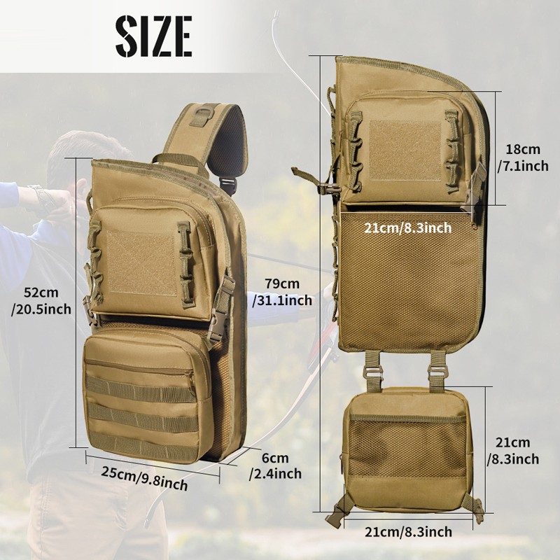 กระเป๋าใส่ลูกธนูแบบสะพายหลัง ย - Quiver Arrow Back บทวิจารณ์และราคา