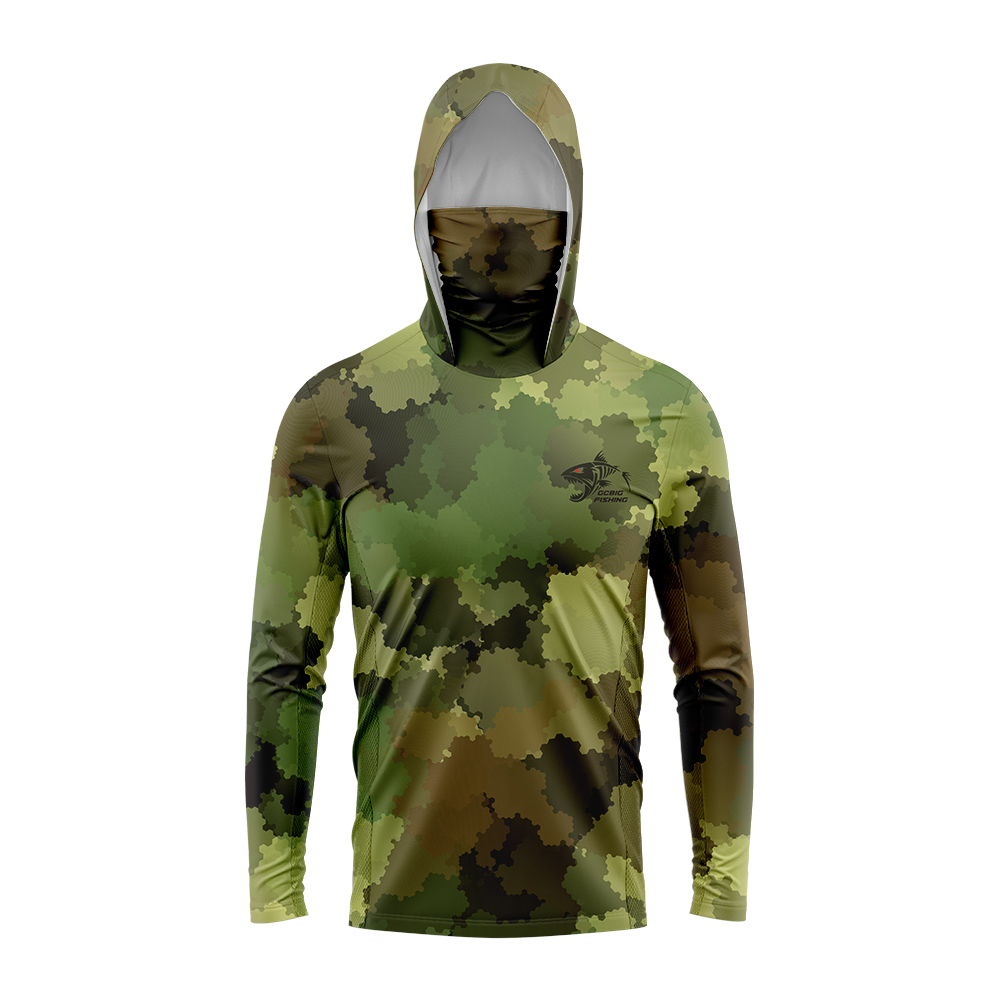 เสื้อฮู้ดตกปลาสำหรับผู้ชาย แขน - Hunting Outdoor Apparel บทวิจารณ์และราคา