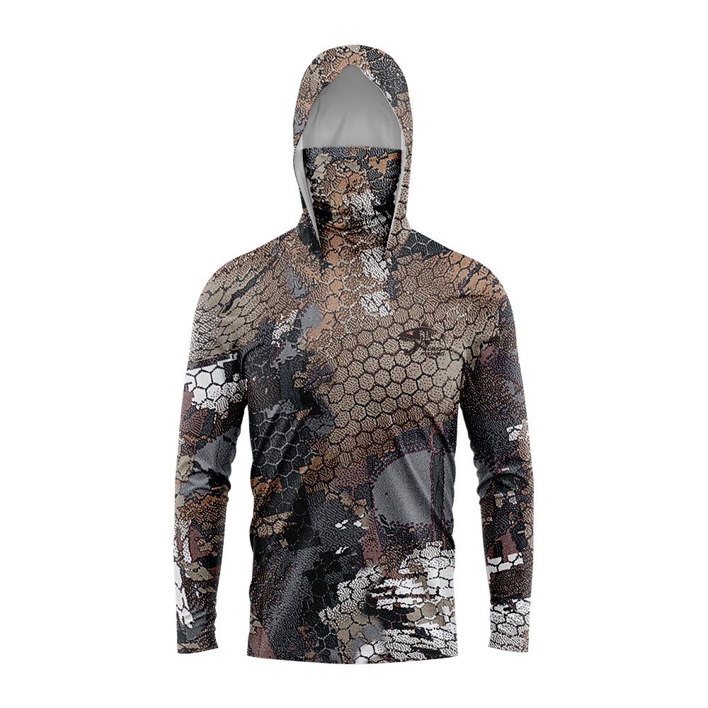 เสื้อฮู้ดตกปลาสำหรับผู้ชาย แขน - Hunting Outdoor Apparel บทวิจารณ์และราคา