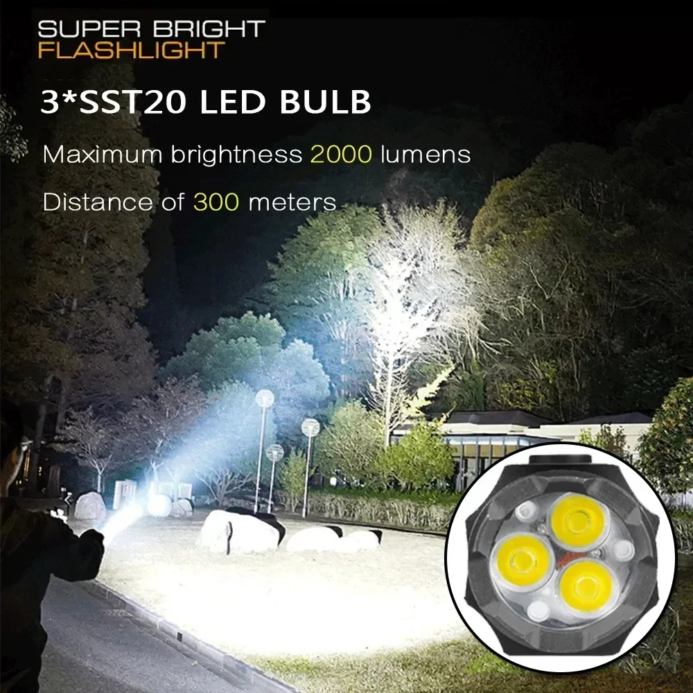 ไฟฉาย LED ขนาดเล็กอันทรงพลังซุ - Tactical Flashlight Rechargeable บทวิจารณ์และราคา
