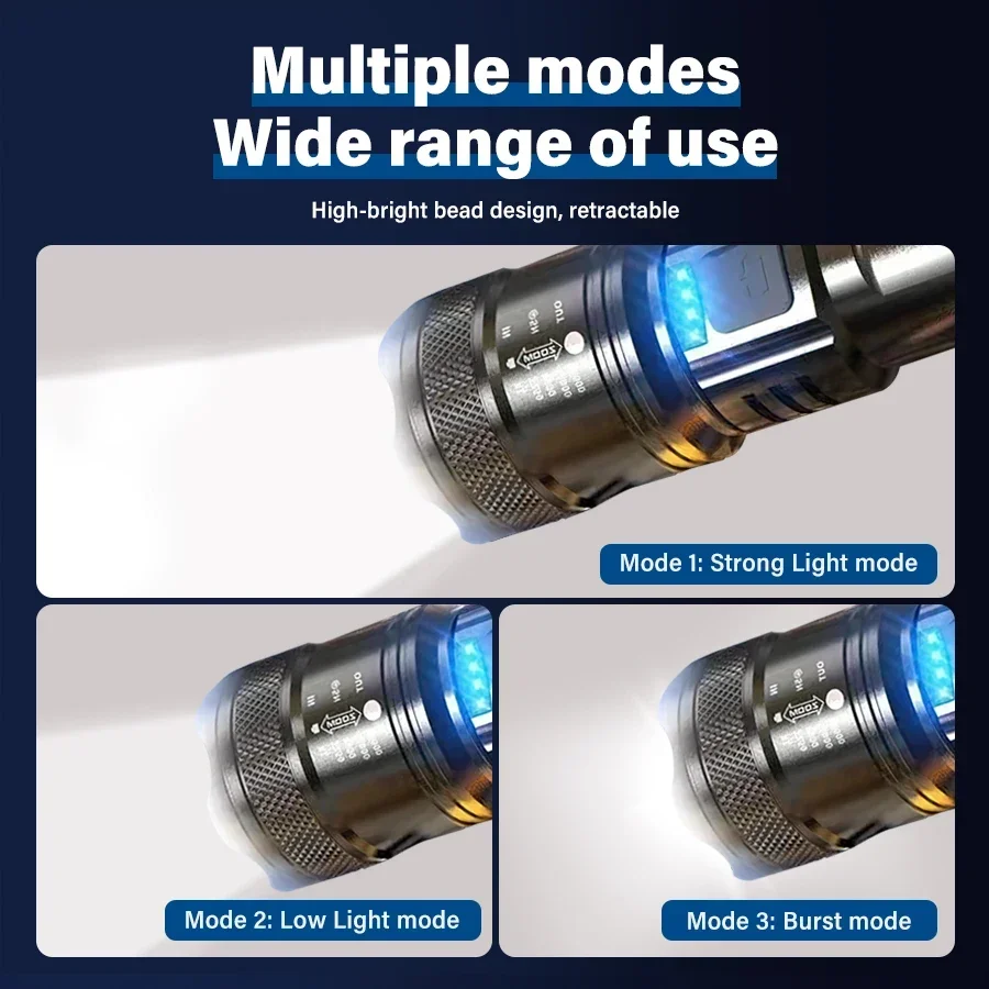 ไฟฉาย LED กำลังสูง, ไฟฉายยุทธว - Tactical Flashlight Rechargeable บทวิจารณ์และราคา