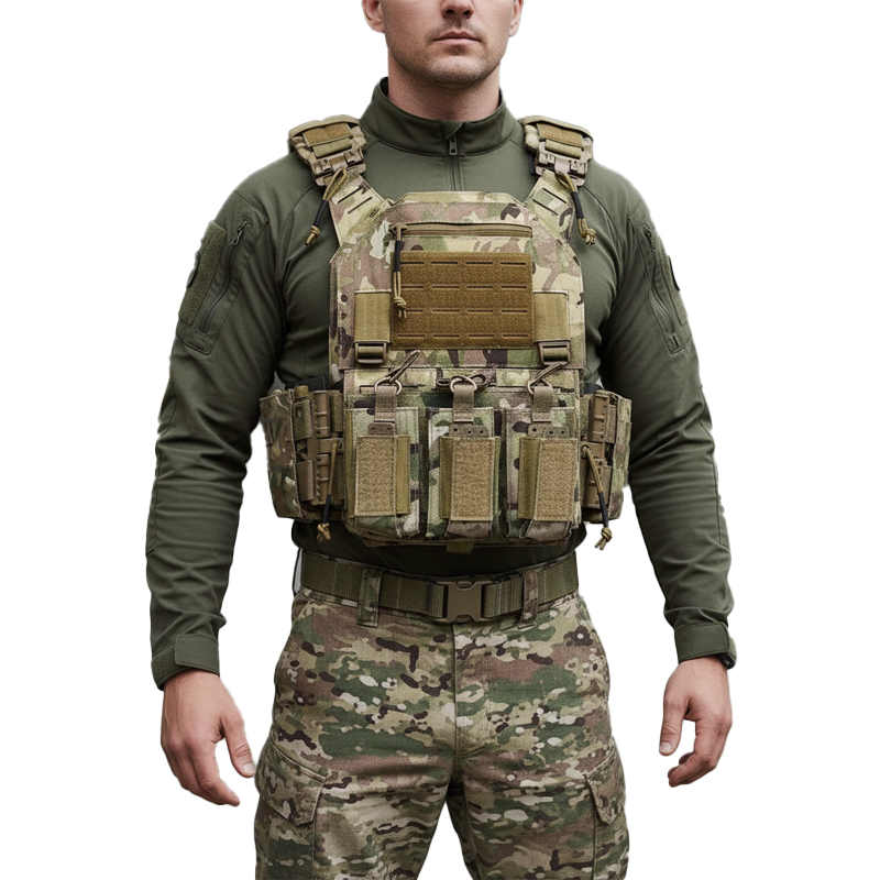 เสื้อกั๊กยุทธวิธีไนลอน 1000d ส - Outdoor Hunting Vest บทวิจารณ์และราคา
