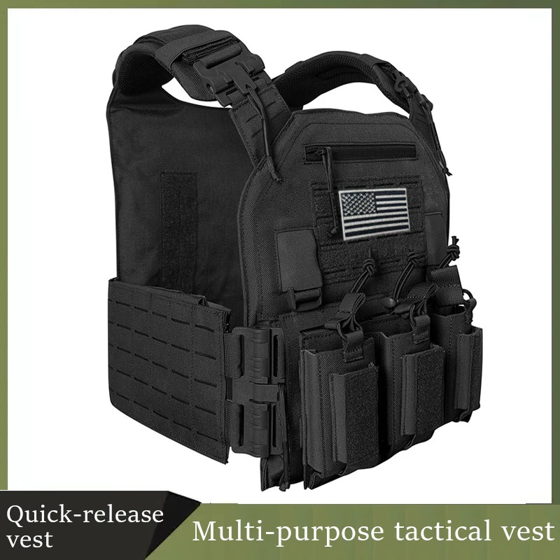 เสื้อกั๊กยุทธวิธีไนลอน 1000d ส - Outdoor Hunting Vest บทวิจารณ์และราคา