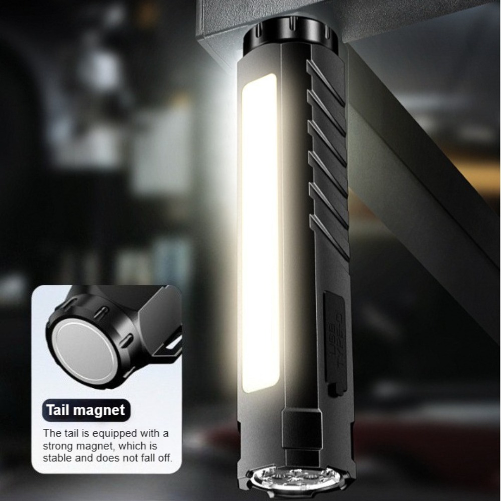 ไฟฉายยุทธวิธีแบบชาร์จ Type-C พ - Tactical Flashlight Rechargeable บทวิจารณ์และราคา