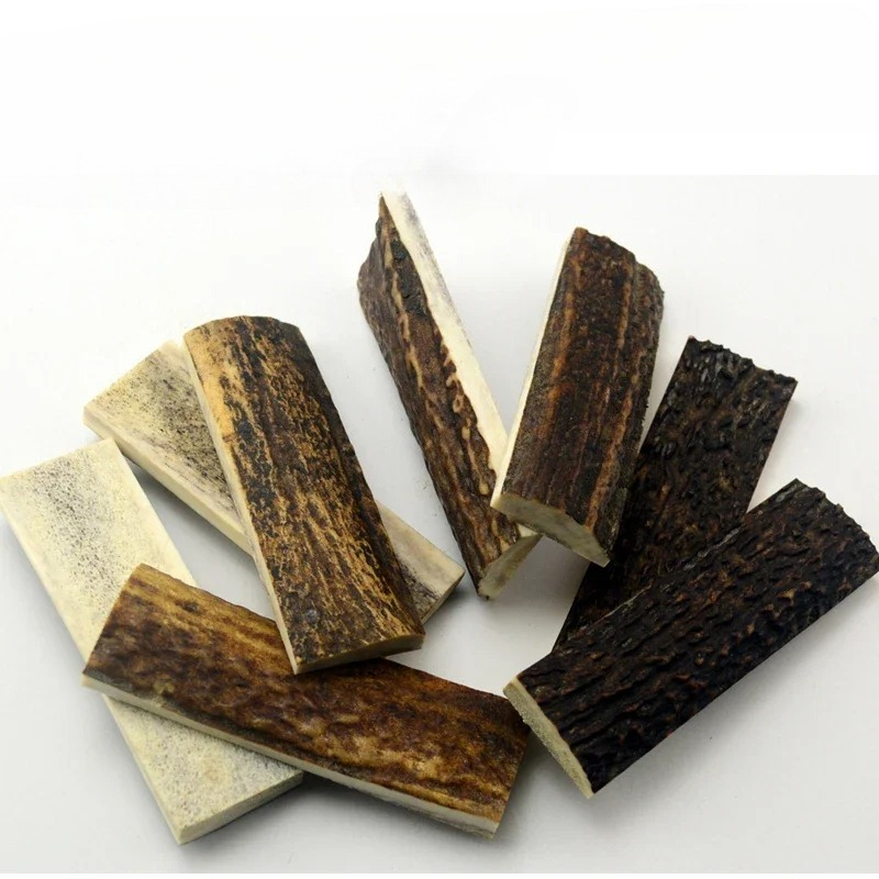 1 คู่ วัสดุทำด้ามมีดจากเขาสัตว - Elk Bugle Call บทวิจารณ์และราคา
