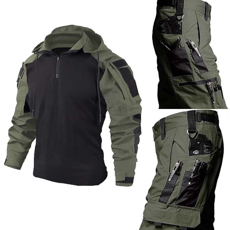 ชุดเสื้อและกางเกงลายพราง CP สำ - Hunting Outdoor Pants บทวิจารณ์และราคา