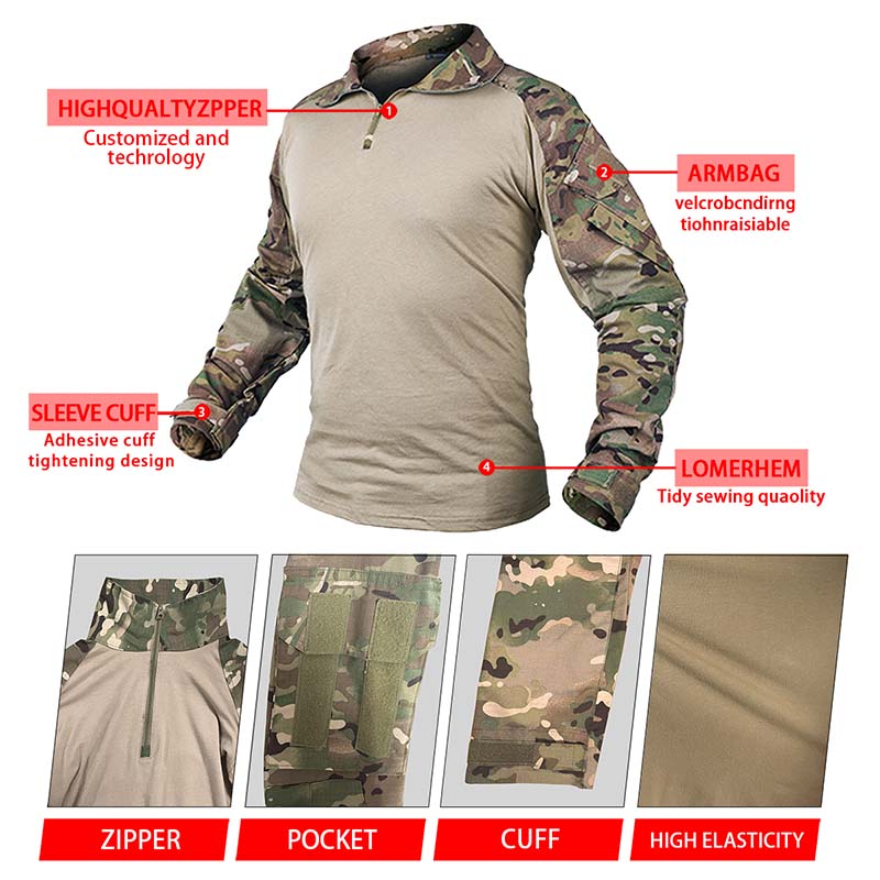 ชุดยุทธวิธี GEN3 ชุดเครื่องแบบ - Hunting Outdoor Pants บทวิจารณ์และราคา