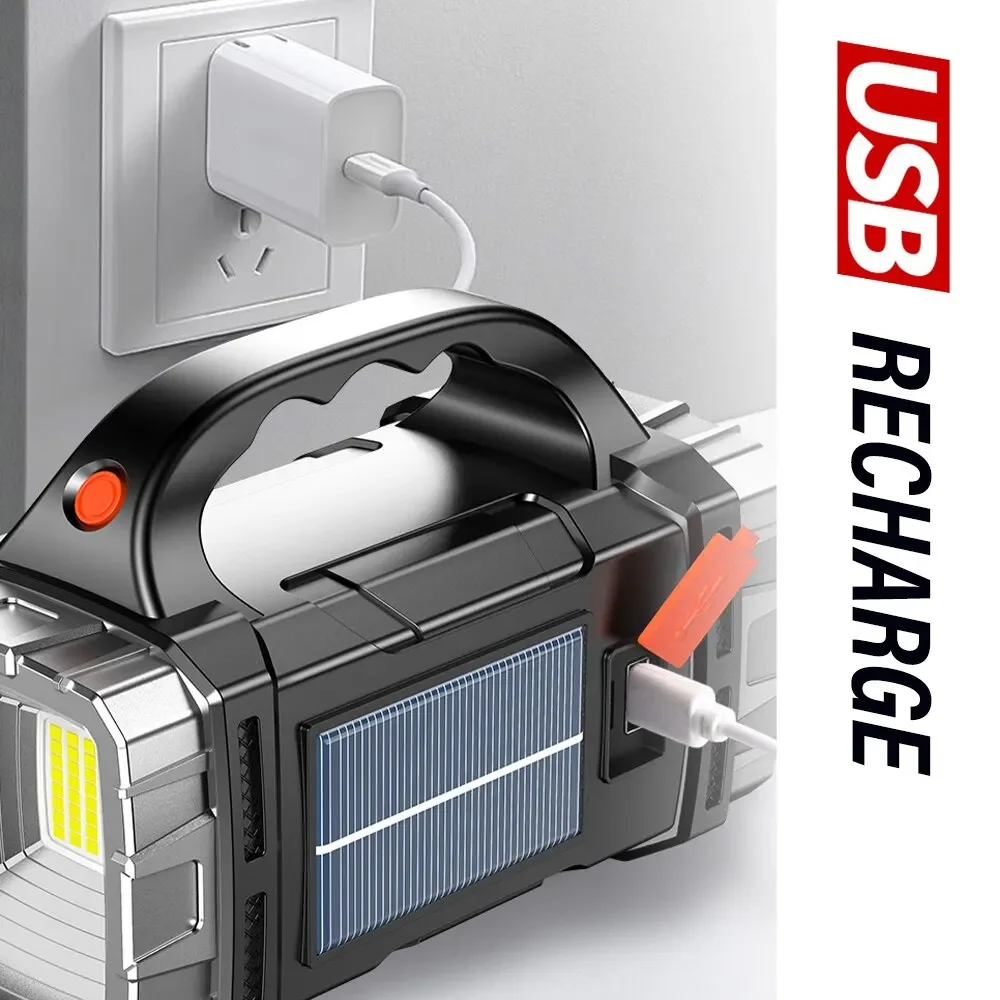 อัพเกรดใหม่ ไฟฉาย LED พลังงานแ - Tactical Flashlight Rechargeable บทวิจารณ์และราคา