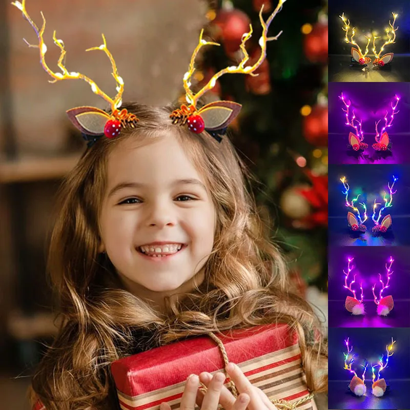 LED คริสต์มาส Antler Headwear  - Elk Bugle Call บทวิจารณ์และราคา