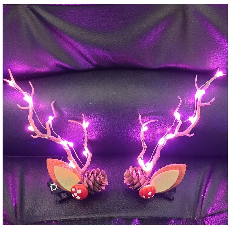 LED คริสต์มาส Antler Headwear  - Elk Bugle Call บทวิจารณ์และราคา