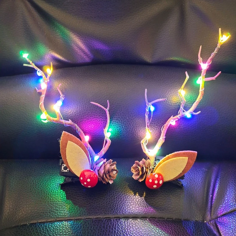 LED คริสต์มาส Antler Headwear  - Elk Bugle Call บทวิจารณ์และราคา