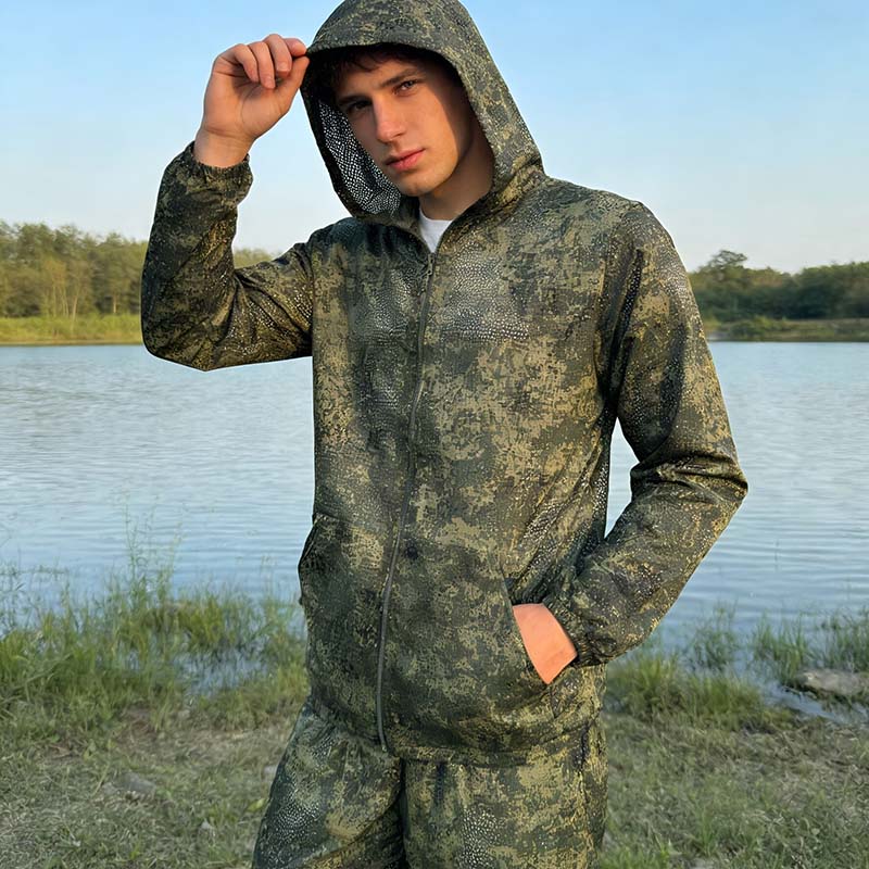 ชุดฮู้ดดี้แบบยุทธวิธี ลายพรางต - Hunting Outdoor Pants บทวิจารณ์และราคา
