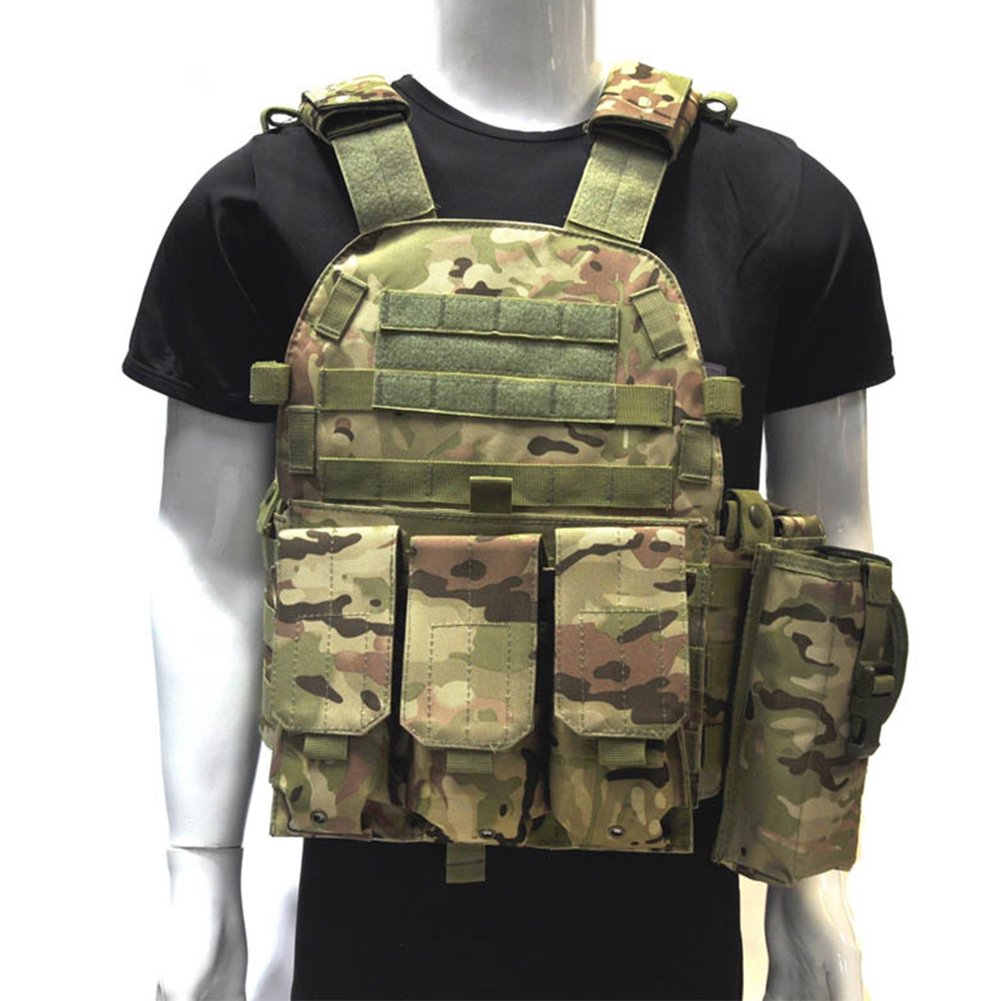 600D ไนลอนเสื้อกั๊กยุทธวิธี MO - Outdoor Hunting Vest บทวิจารณ์และราคา