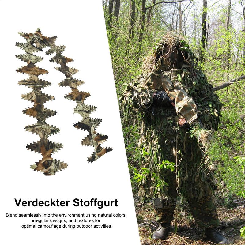 Gilly สายรัดเสื้อผ้าทอผ้าพรางส - Hunting Outdoor Apparel บทวิจารณ์และราคา