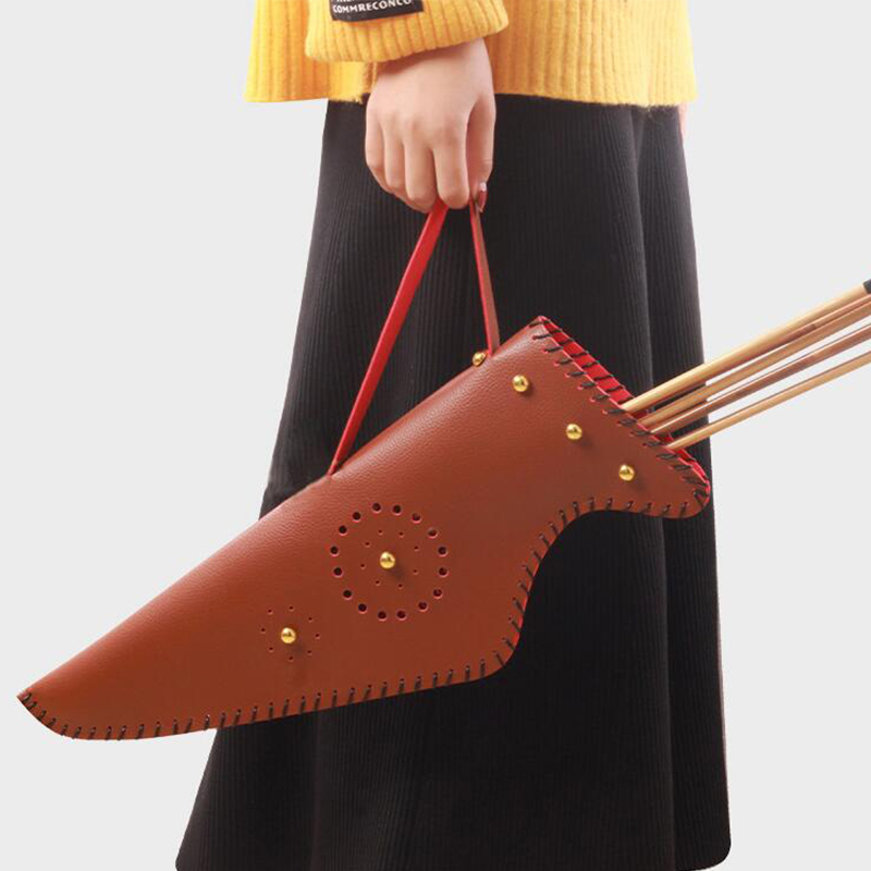 แบบดั้งเดิม PU หนังยิงธนูไหล่ก - Quiver Arrow Back บทวิจารณ์และราคา