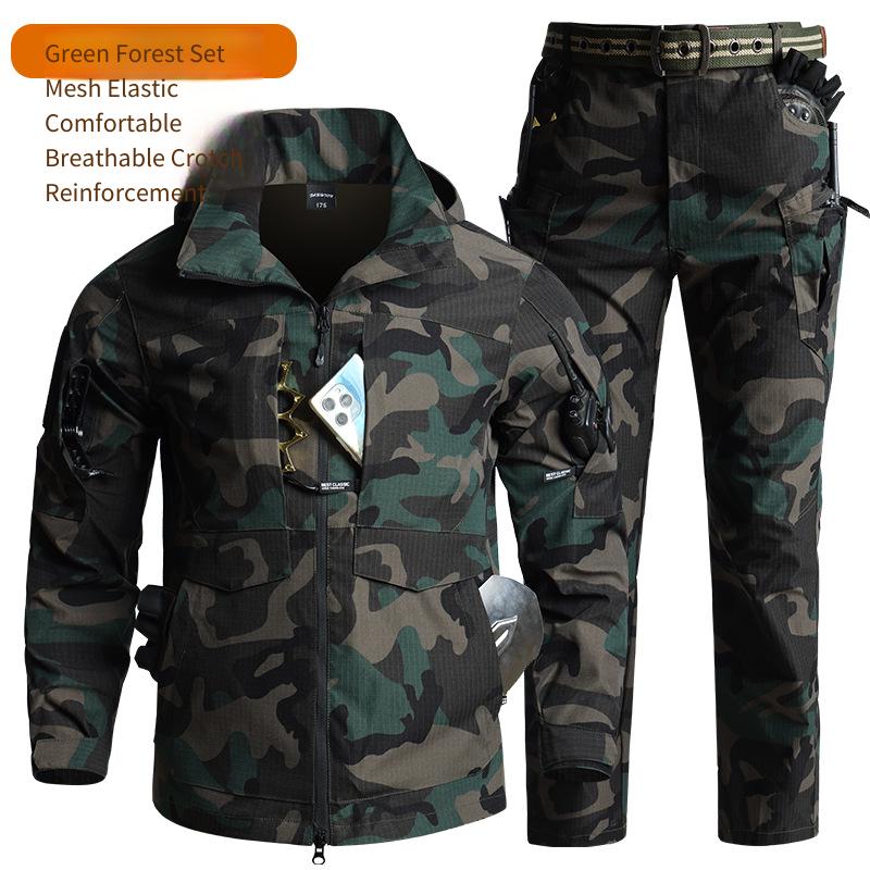 ชุดอุปกรณ์ยุทธวิธีลายพรางสำหรั - Hunting Outdoor Pants บทวิจารณ์และราคา