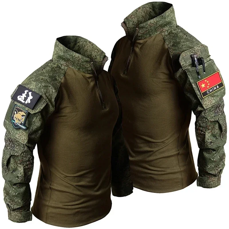 ชุดยุทธวิธีลายพราง RU ชุดกลางแ - Hunting Outdoor Pants บทวิจารณ์และราคา